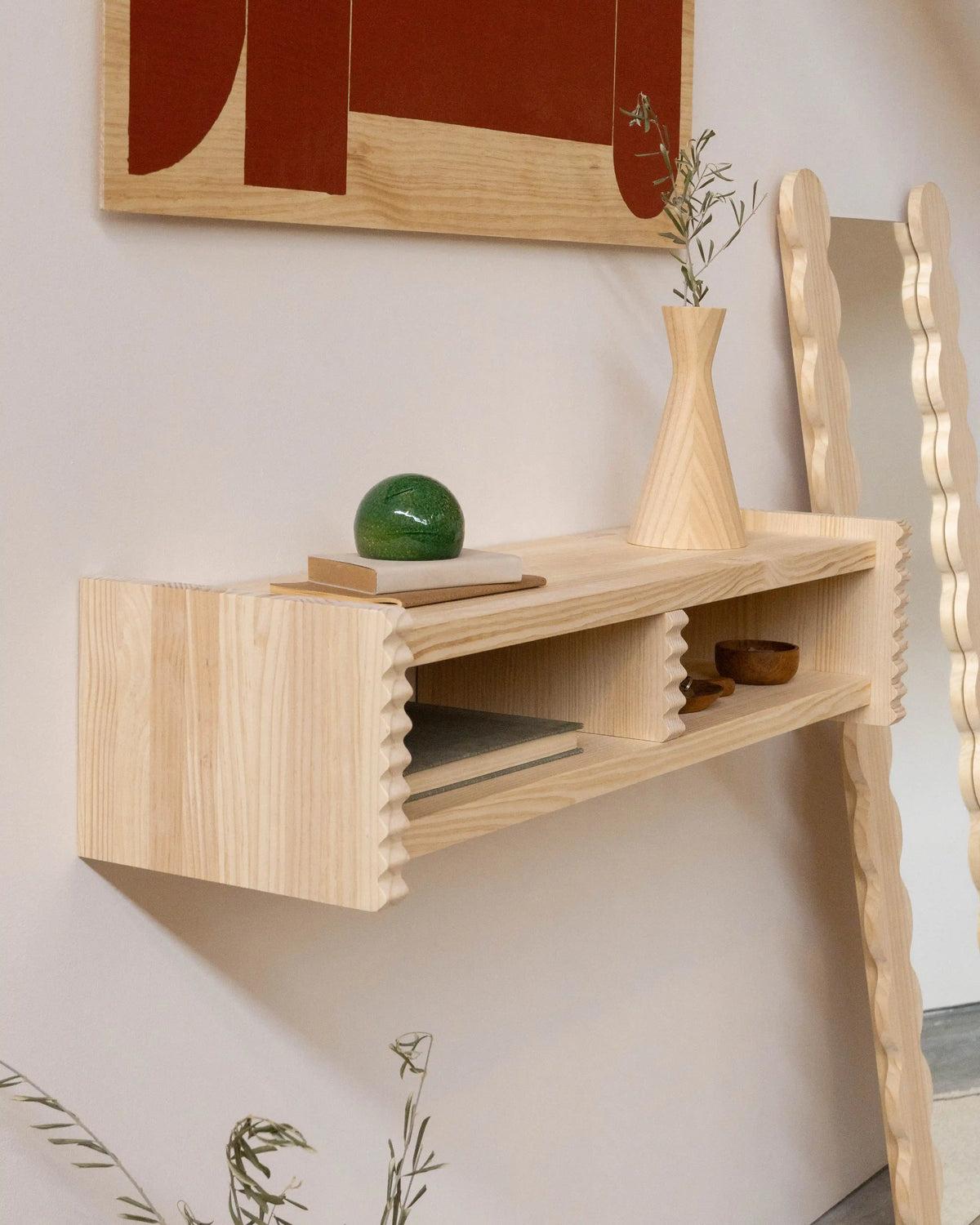 Meuble d'entrée Onda 100 cm