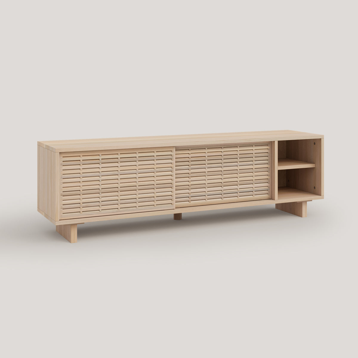 Natural unvarnished and Natural varnished