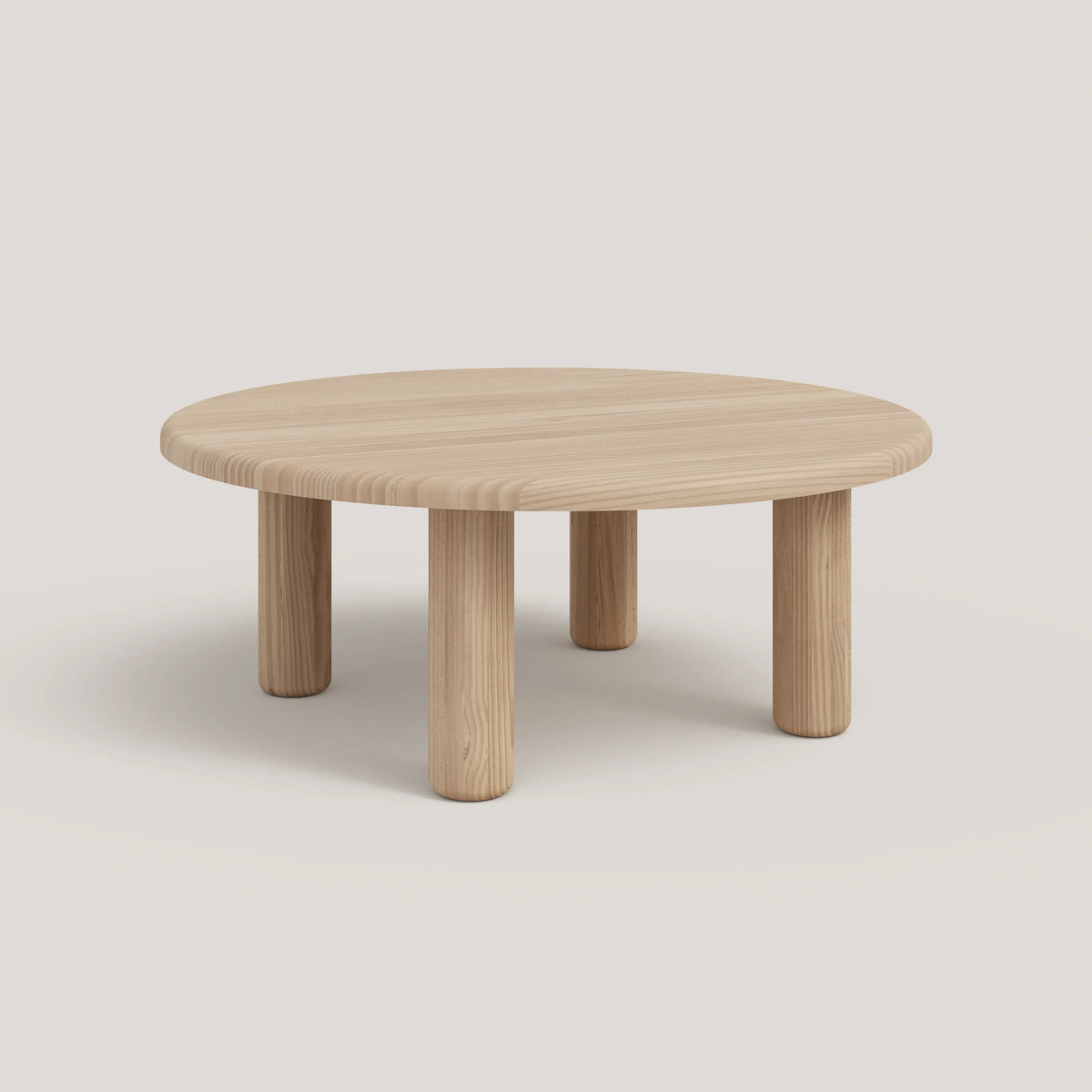 Natural unvarnished and Natural varnished