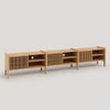 Oak color varnished