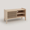 Natural unvarnished and Natural varnished