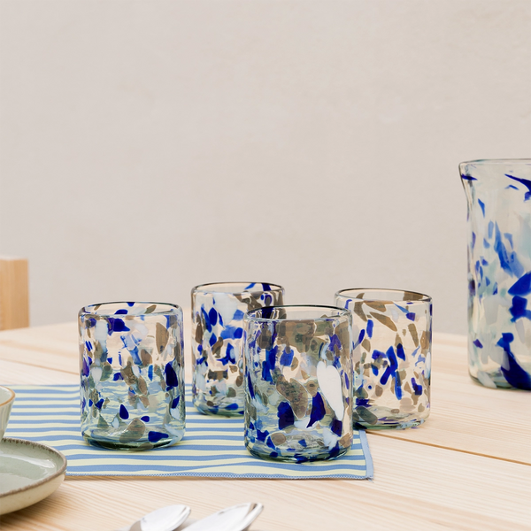 Alaró Mundgeblasene Glaskaraffe