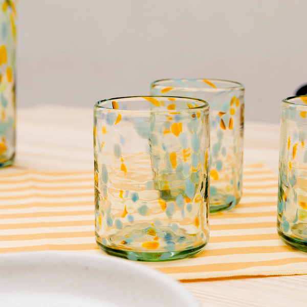 Llubí Mundgeblasene Glaskaraffe