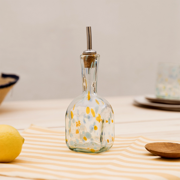 Llubí Essigflasche aus mundgeblasenem Glas