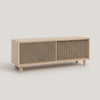 Natural unvarnished and Natural varnished