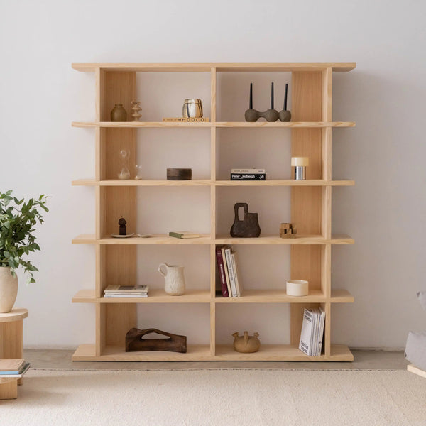 Montgó Bücherregal aus Massivholz 180 x 190 cm