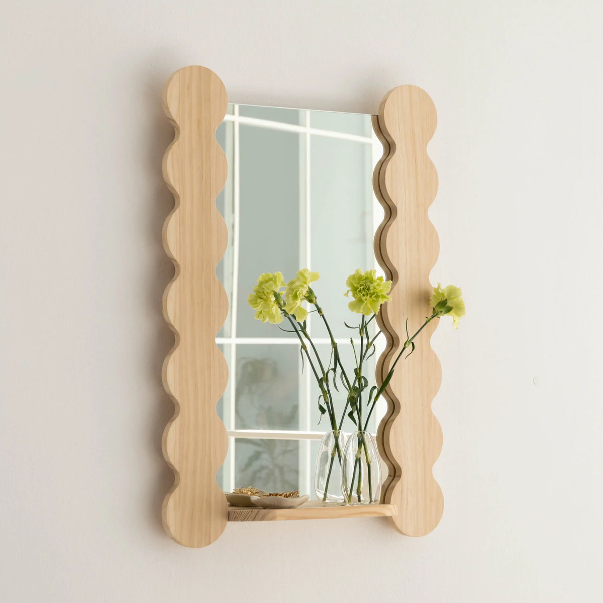 Saladeta solid wood mirror 52 x 77 cm
