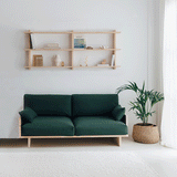 Mistral two-seater sofa Mediterranean style 183 cm