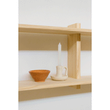 Double wall shelf Soller 90 cm to 180 cm