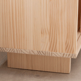 Mueble de TV Gavina de pino con 2 puertas de mallorquina 170 cm