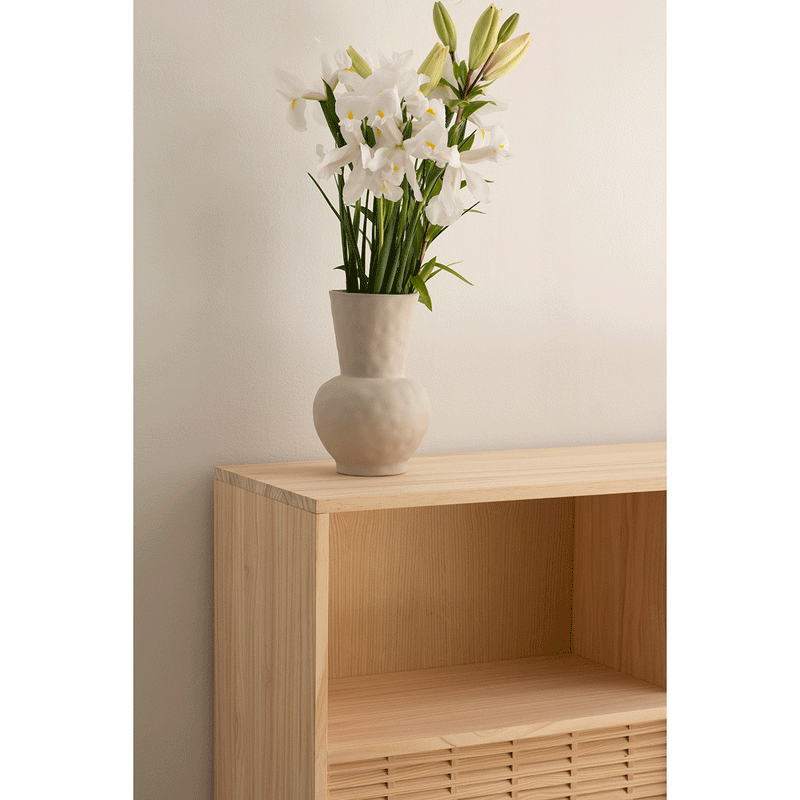 Sideboard Formentera pine with 2 doors 120 cm